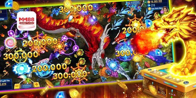 Bắn cá Long Vương đa dạng các loại cá