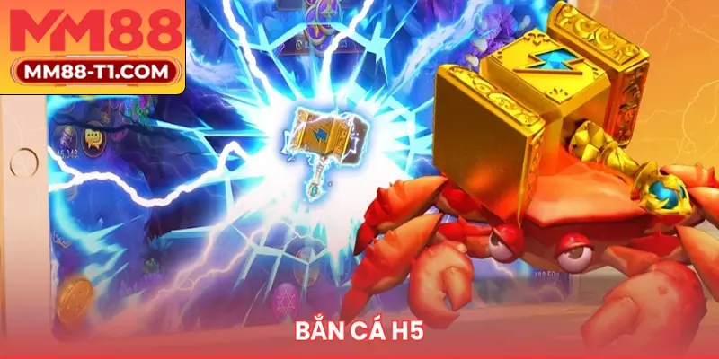 Giao diện đồ họa sắc nét và sống động của game Bắn Cá H5