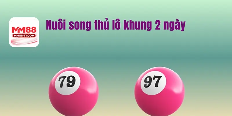 Hình ảnh minh họa khái niệm Song Thủ Lô – chọn 2 con số cùng lúc.